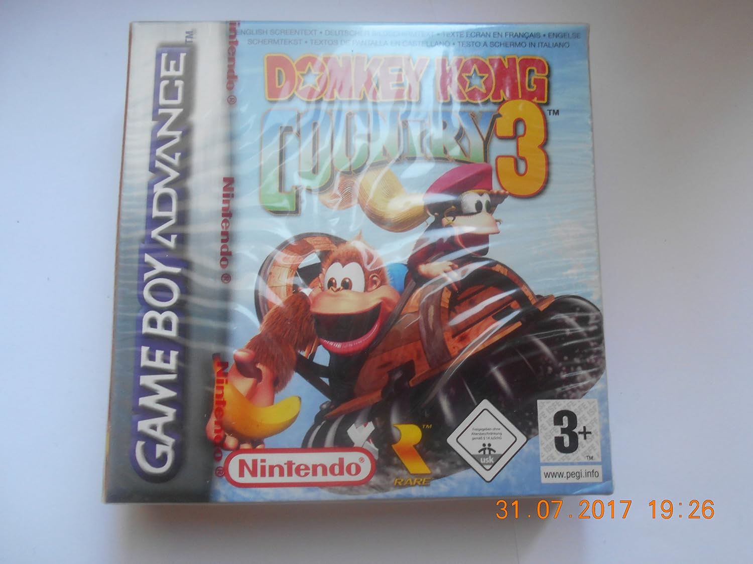 DONKEY KONG COUNTRY 3 GAME BOY ADVANCE PRE-PLAYED - 1