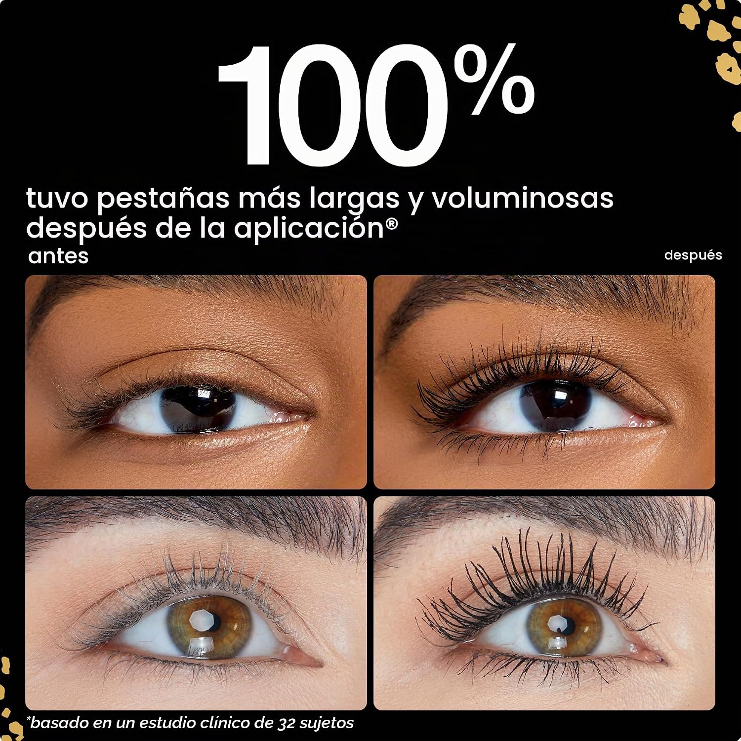 MÁSCARA DE PESTAÑAS TARTE MANEATER TAMAÑO COMPLETO NEGRO - 3