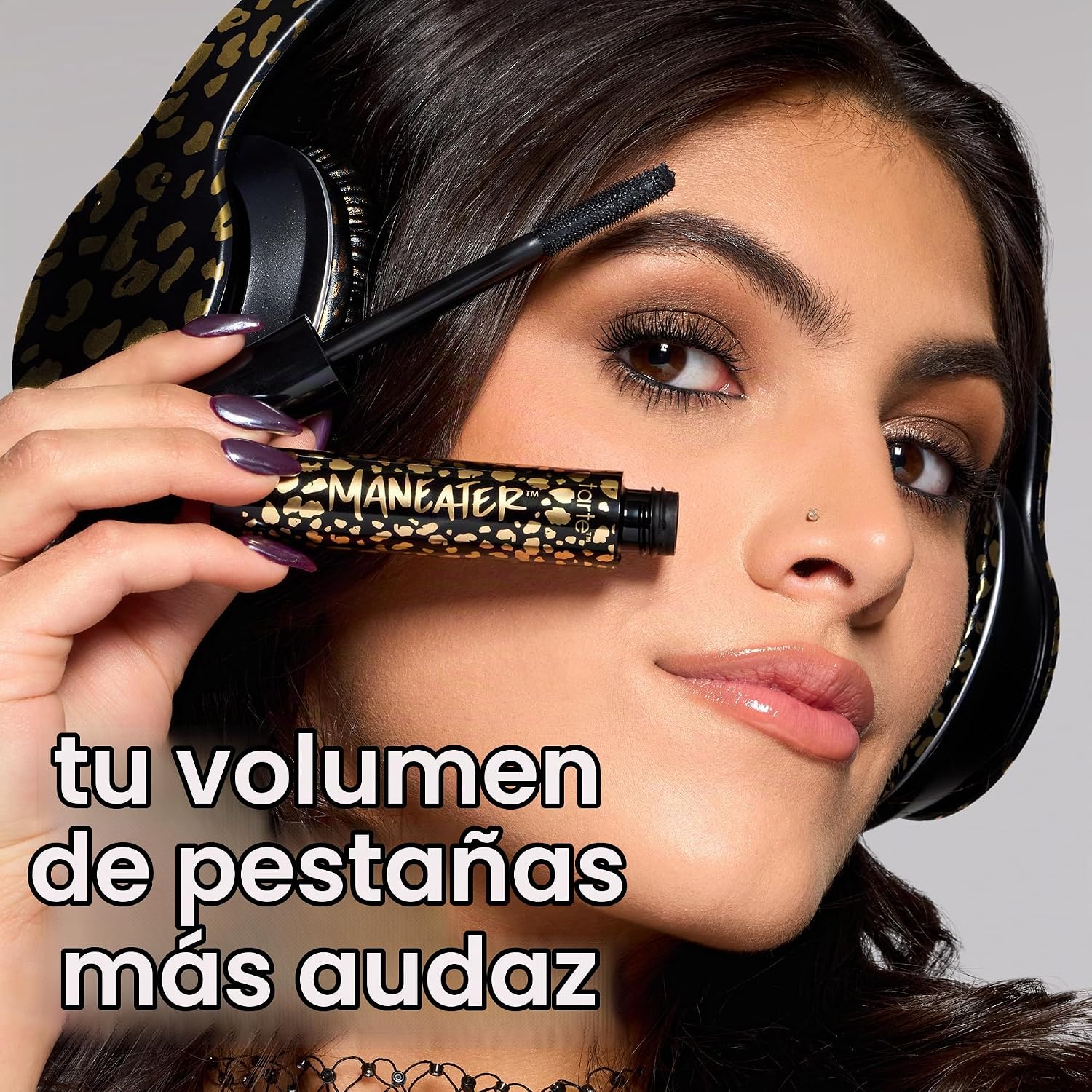 MÁSCARA DE PESTAÑAS TARTE MANEATER TAMAÑO COMPLETO NEGRO - 4