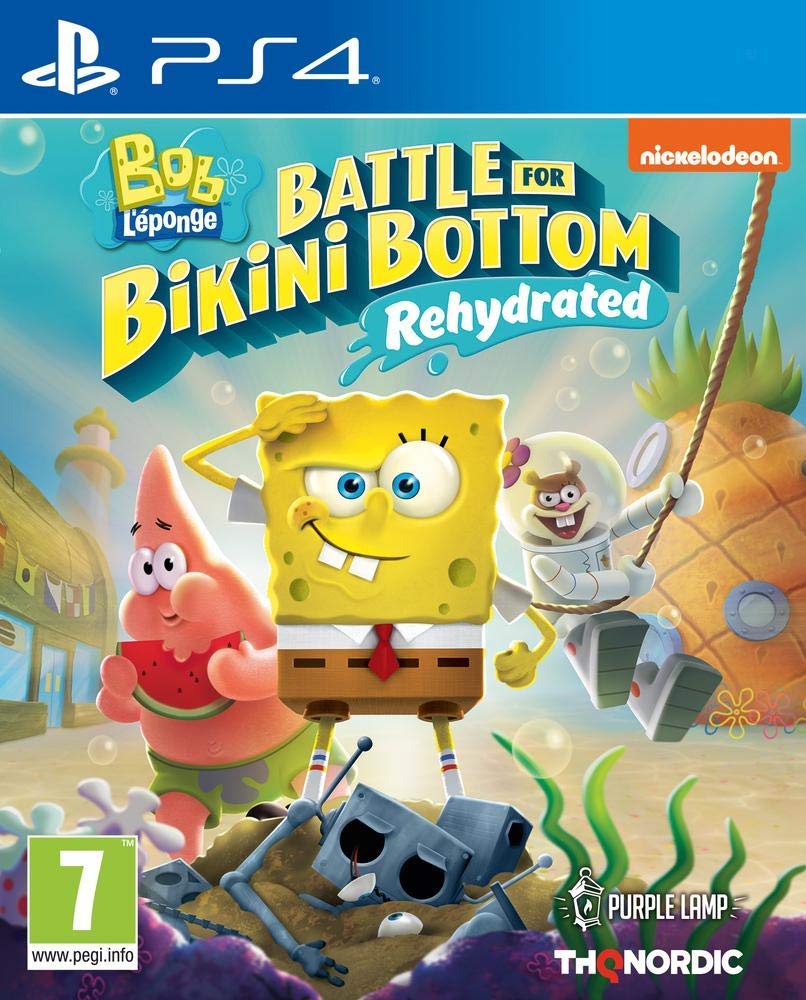 VIDEOJUEGO SPONGEBOB SQUAREPANTS: BATTLE FOR BIKINI BOTTOM - REHYDRATED PARA PS4 - 1