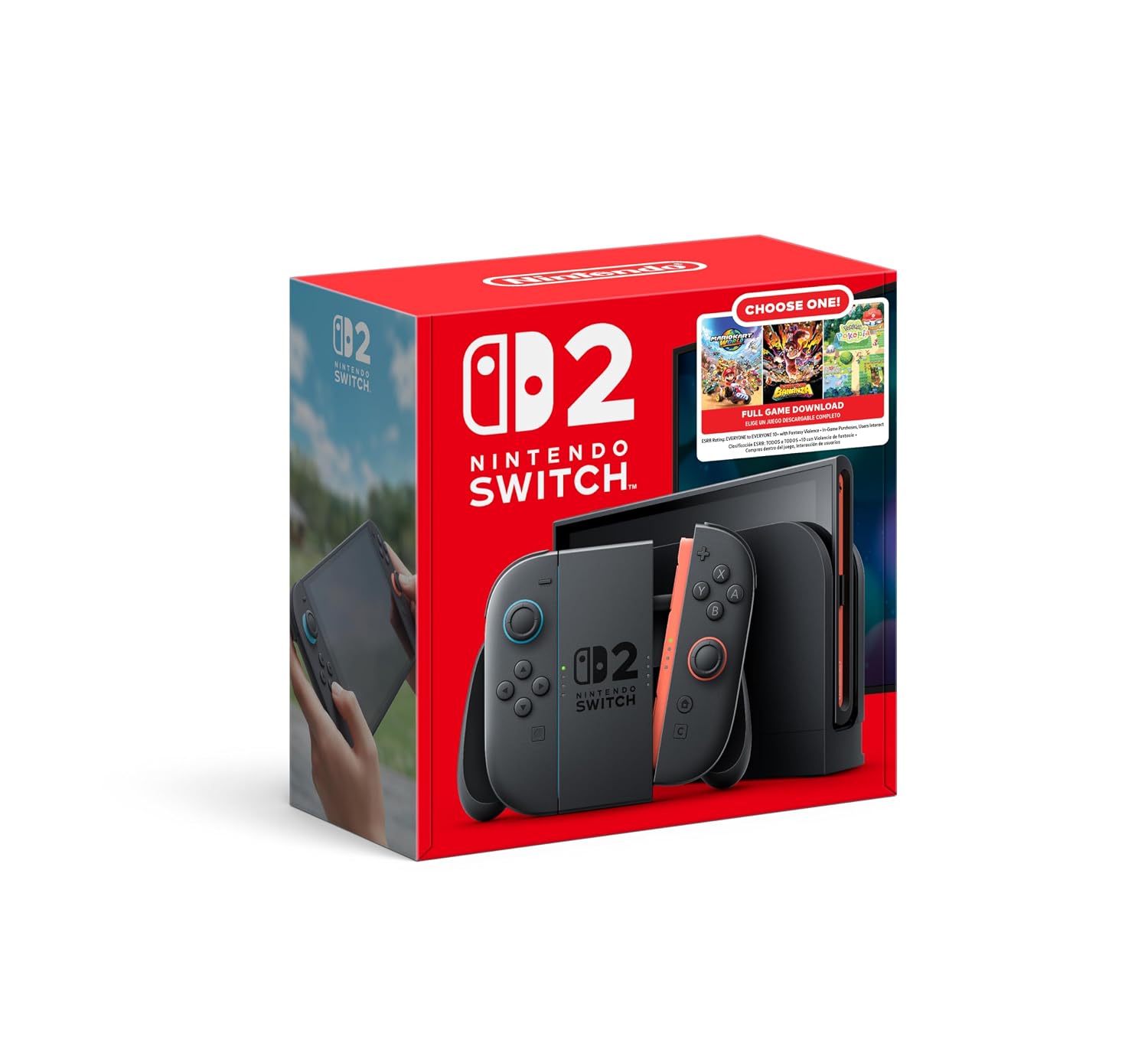 CONSOLA NINTENDO SWITCH 2 BUNDLE ELIGE TU JUEGO - 1