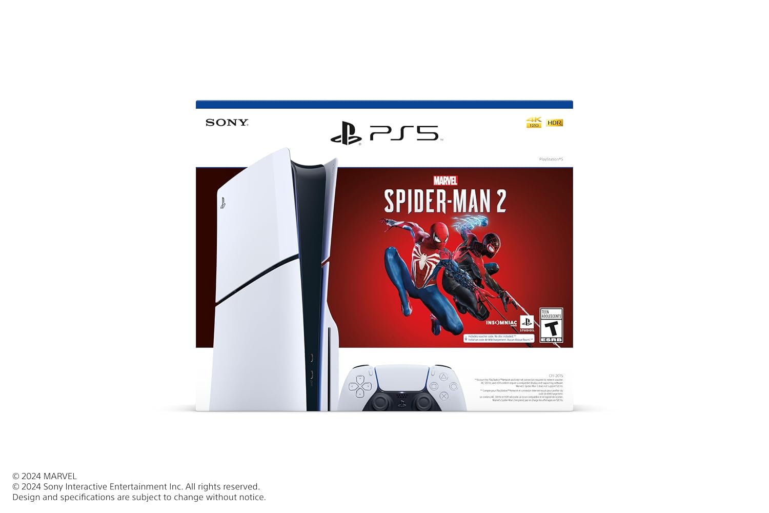 CONSOLA PLAYSTATION 5 SLIM BUNDLE MARVEL'S SPIDER-MAN 2 - 3