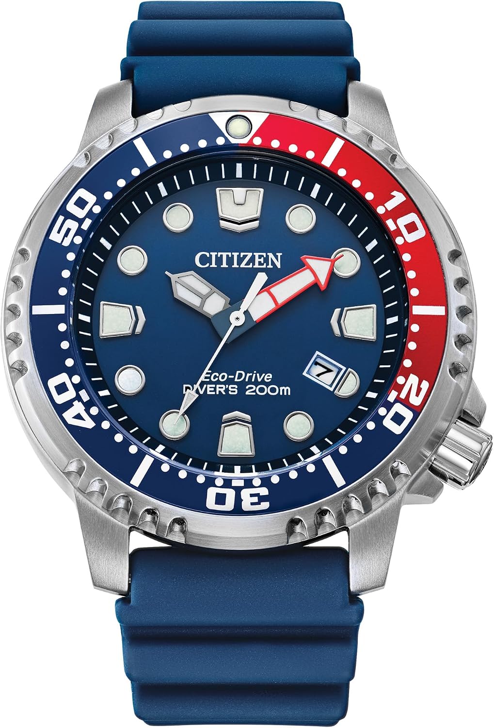 RELOJ CITIZEN PROMASTER DIVE ECO-DRIVE 3 AGUJAS FECHA BISEL GIRATORIO - 1