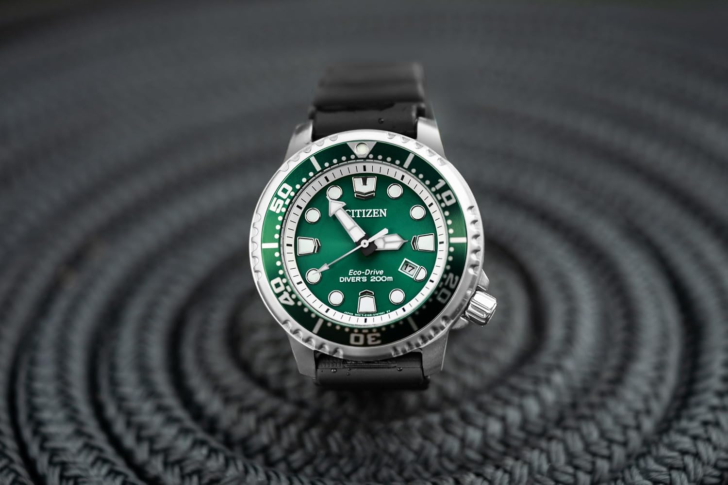 RELOJ CITIZEN PROMASTER DIVE ECO-DRIVE 44MM VERDE - 4