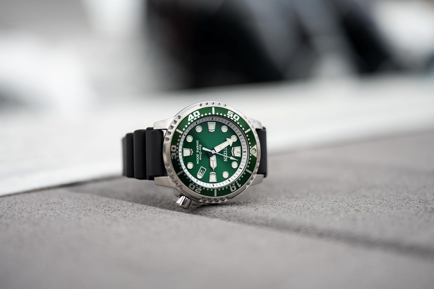RELOJ CITIZEN PROMASTER DIVE ECO-DRIVE 44MM VERDE - 5