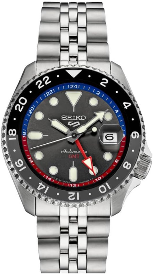 RELOJ SEIKO 5 SPORTS SKX GMT AUTOMÁTICO PARA HOMBRE ACERO INOXIDABLE - 1
