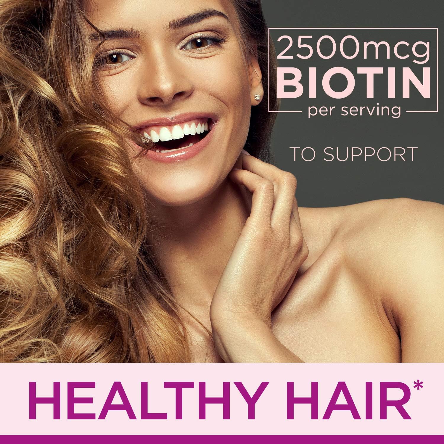 GOMITAS NATURE'S BOUNTY OPTIMAL SOLUTIONS CABELLO, PIEL Y UÑAS 200 UNIDADES - 2