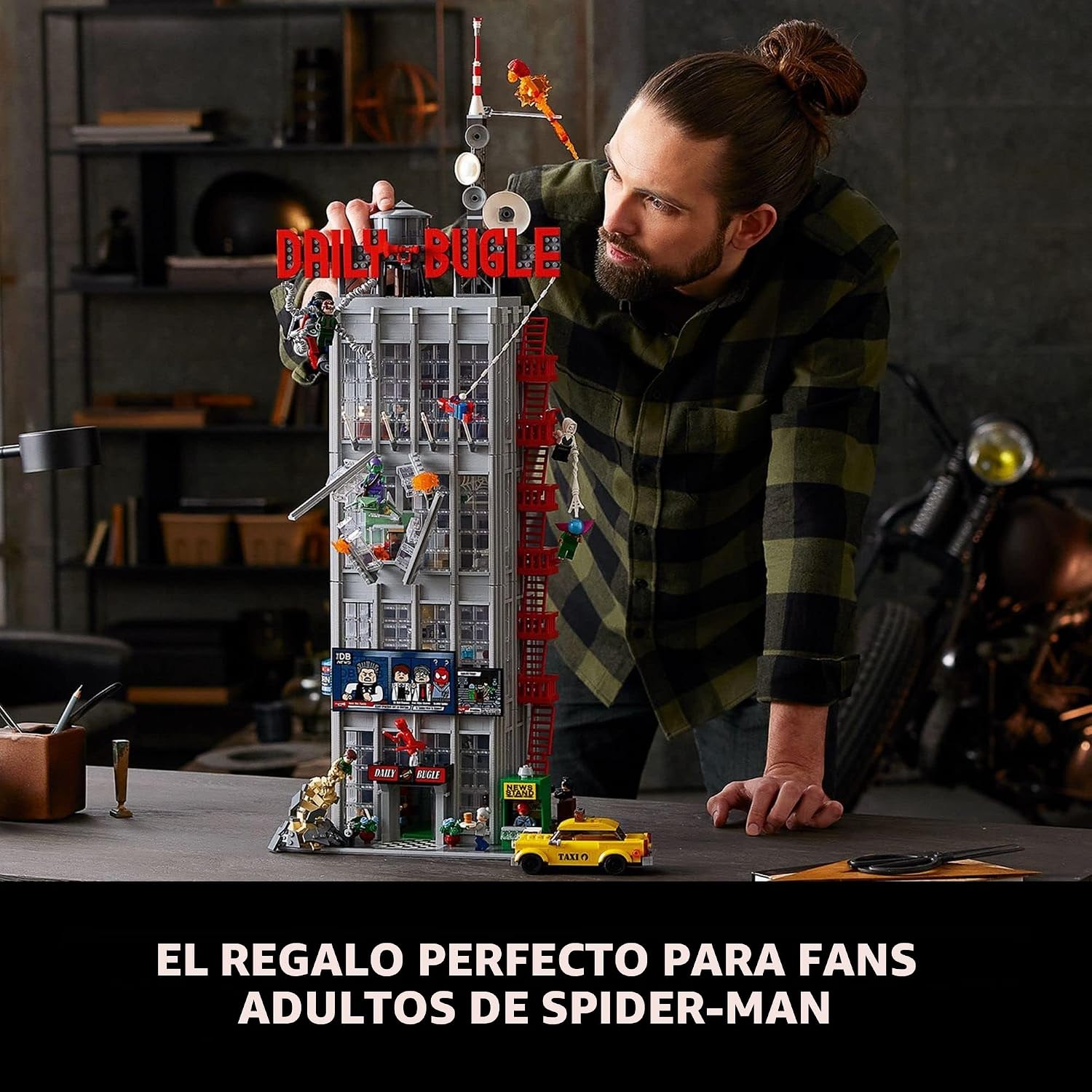 LEGO MARVEL SPIDER-MAN DAILY BUGLE NEWSPAPER OFFICE 76178 SET DE CONSTRUCCIÓN - 2