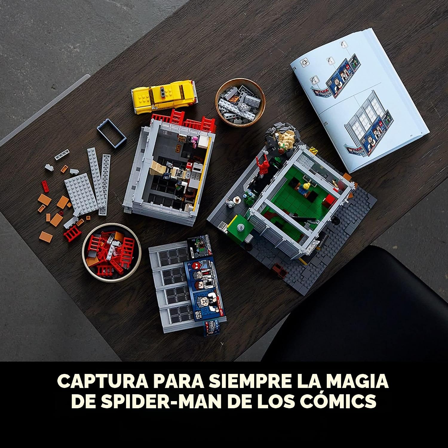 LEGO MARVEL SPIDER-MAN DAILY BUGLE NEWSPAPER OFFICE 76178 SET DE CONSTRUCCIÓN - 3