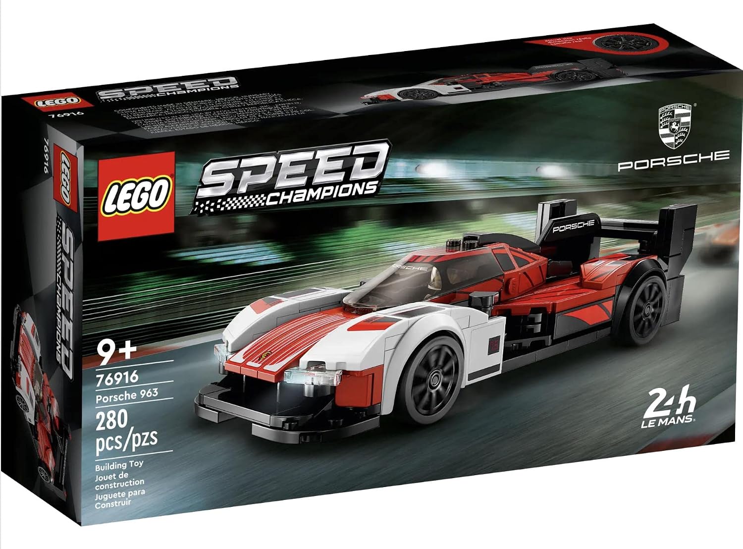 LEGO SPEED CHAMPIONS PORSCHE 963 76916 BLANCO - 1