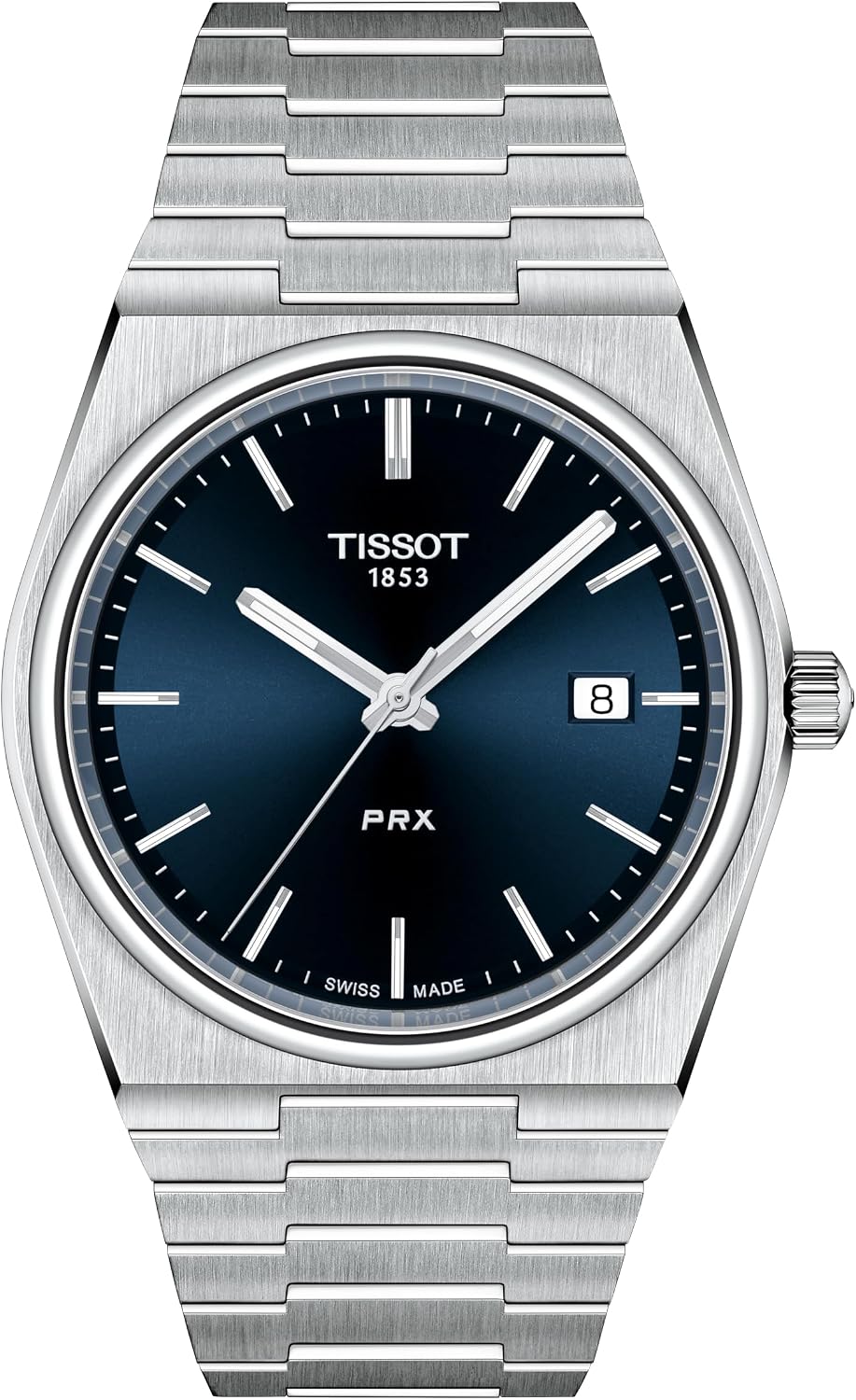 RELOJ TISSOT PRX CUARZO SUIZO 40MM ESFERA AZUL HOMBRE - 1
