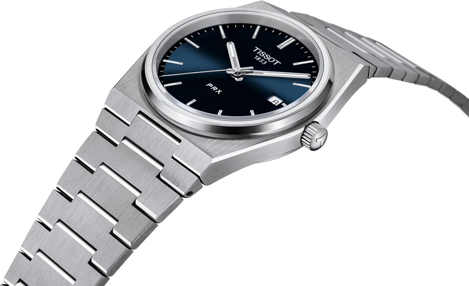 RELOJ TISSOT PRX CUARZO SUIZO 40MM ESFERA AZUL HOMBRE - 5