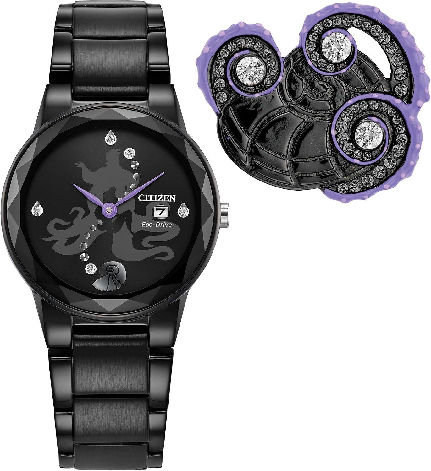 RELOJ CITIZEN ECO-DRIVE URSULA 30MM ACERO INOXIDABLE GA1075-68W - 1