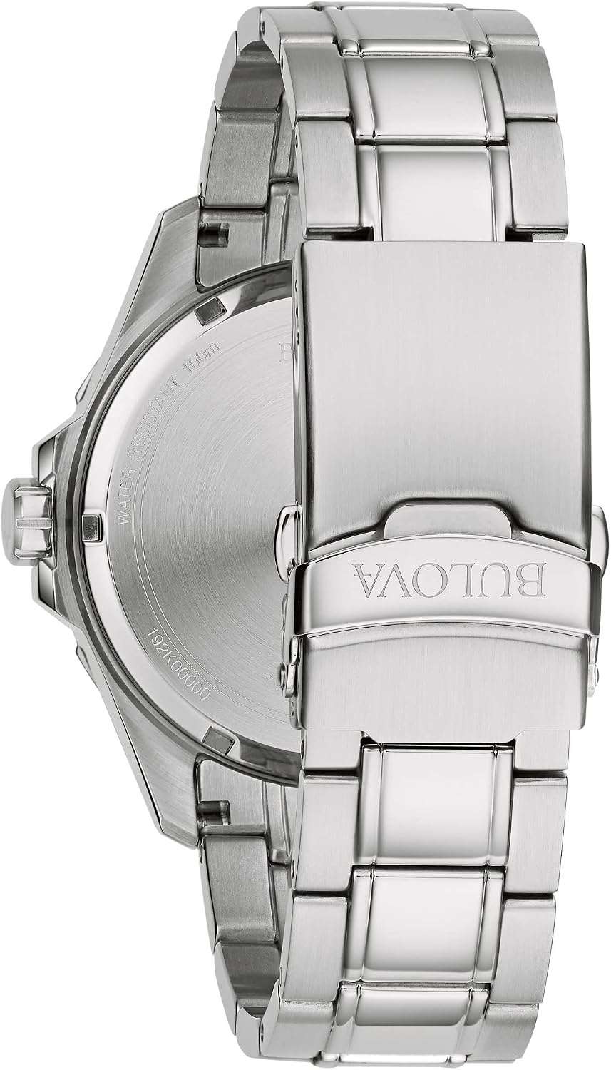 RELOJ BULOVA MARINE STAR SERIES B ACERO INOXIDABLE ESFERA NEGRA 96B382 - 2