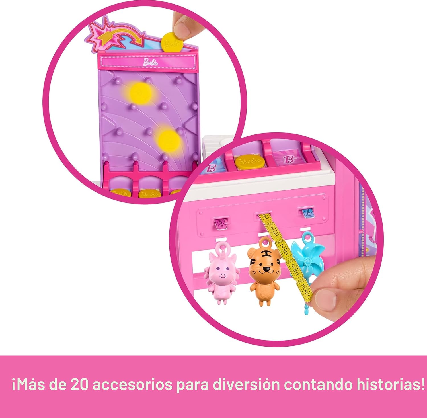 SET BARBIE MYSTERIES BEACH DETECTIVES MALIBU CON ACCESORIOS - 4