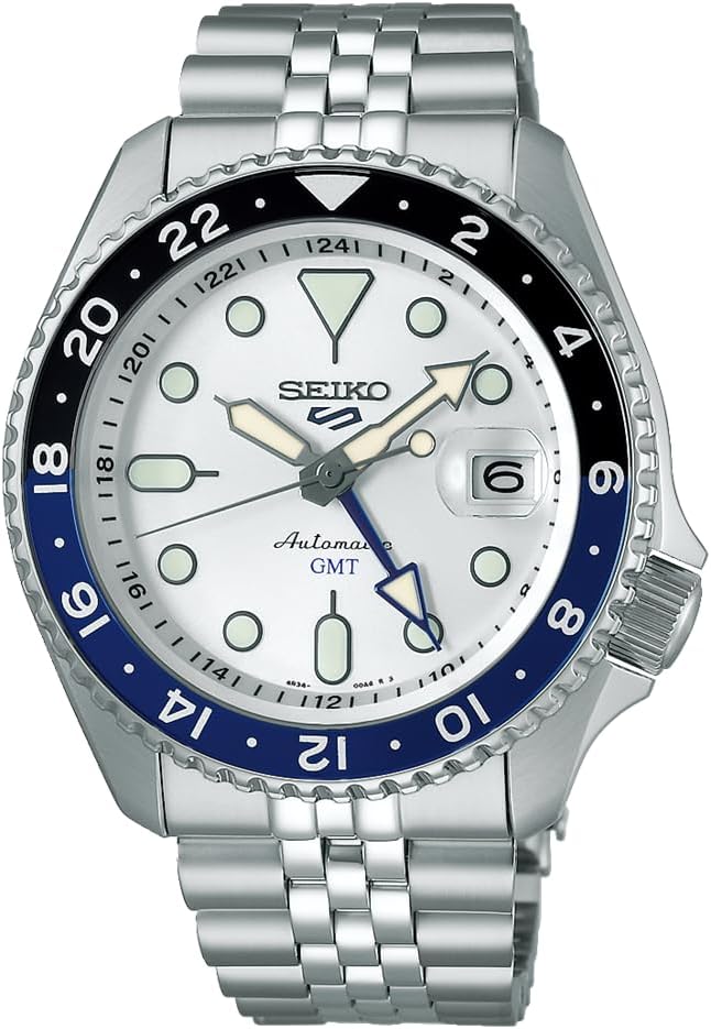 RELOJ SEIKO 5 SPORTS SKX GMT AUTOMÁTICO PARA HOMBRE ACERO INOXIDABLE - 1