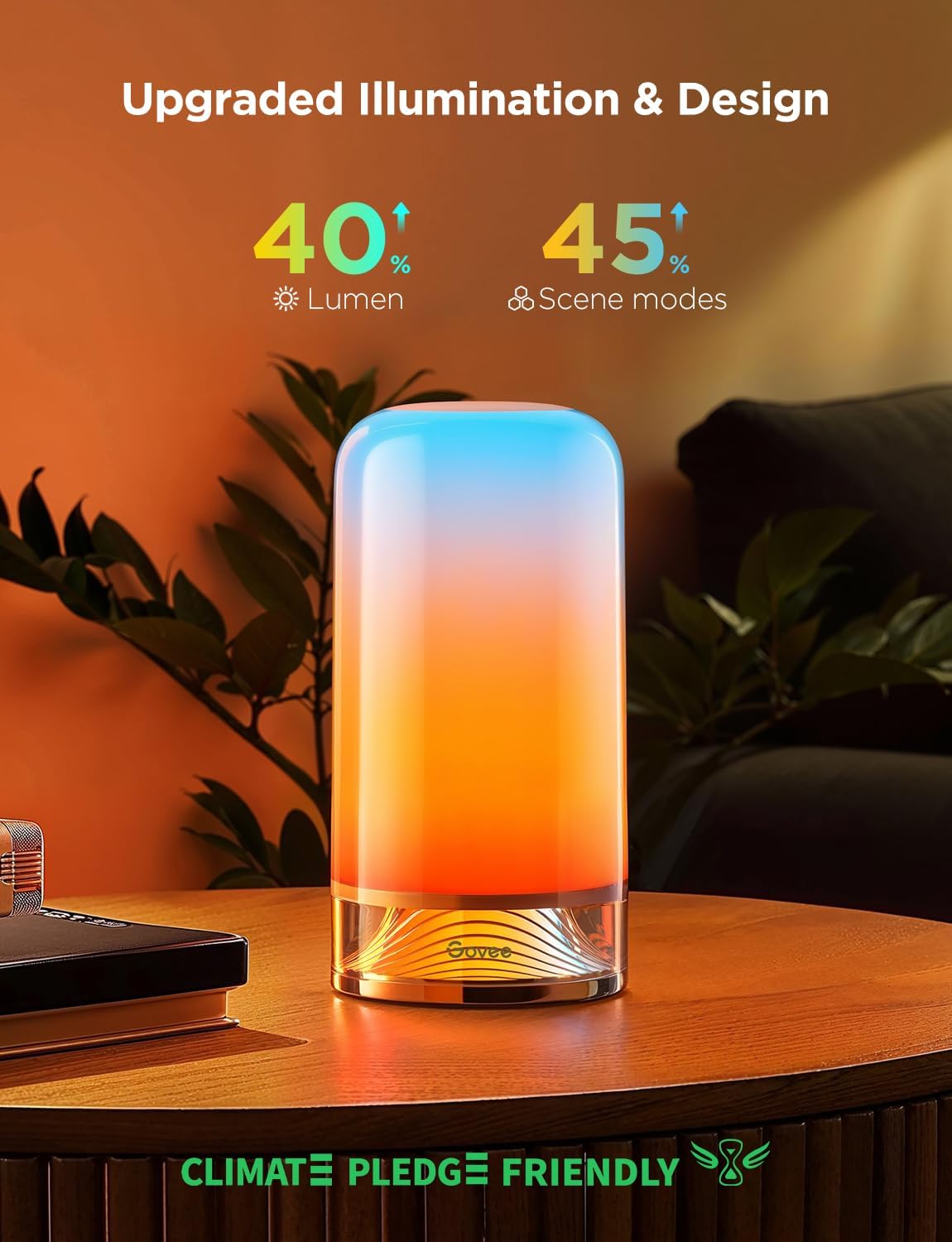 LÁMPARA DE MESA INTELIGENTE GOVEE RGBIC SMART TABLE LAMP 2 CON CONTROL TÁCTIL - 2