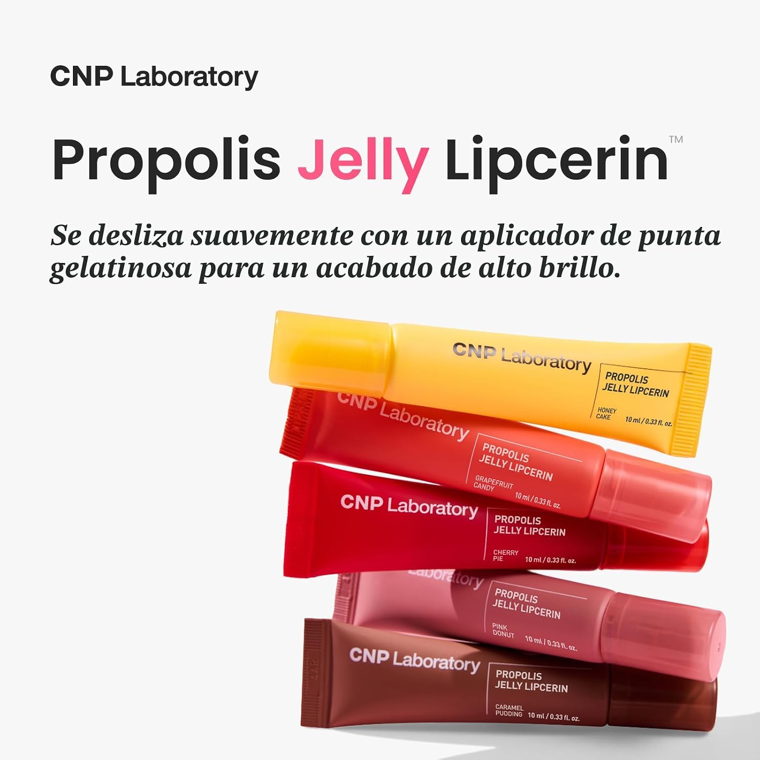 BRILLO DE LABIOS CNP PROPOLIS JELLY TINTED LIPCERIN 02 PINK DONUT 10ML - 2