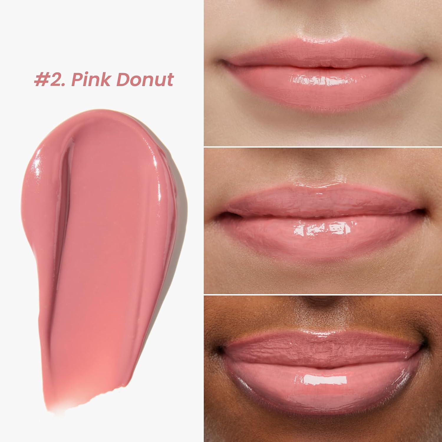BRILLO DE LABIOS CNP PROPOLIS JELLY TINTED LIPCERIN 02 PINK DONUT 10ML - 4