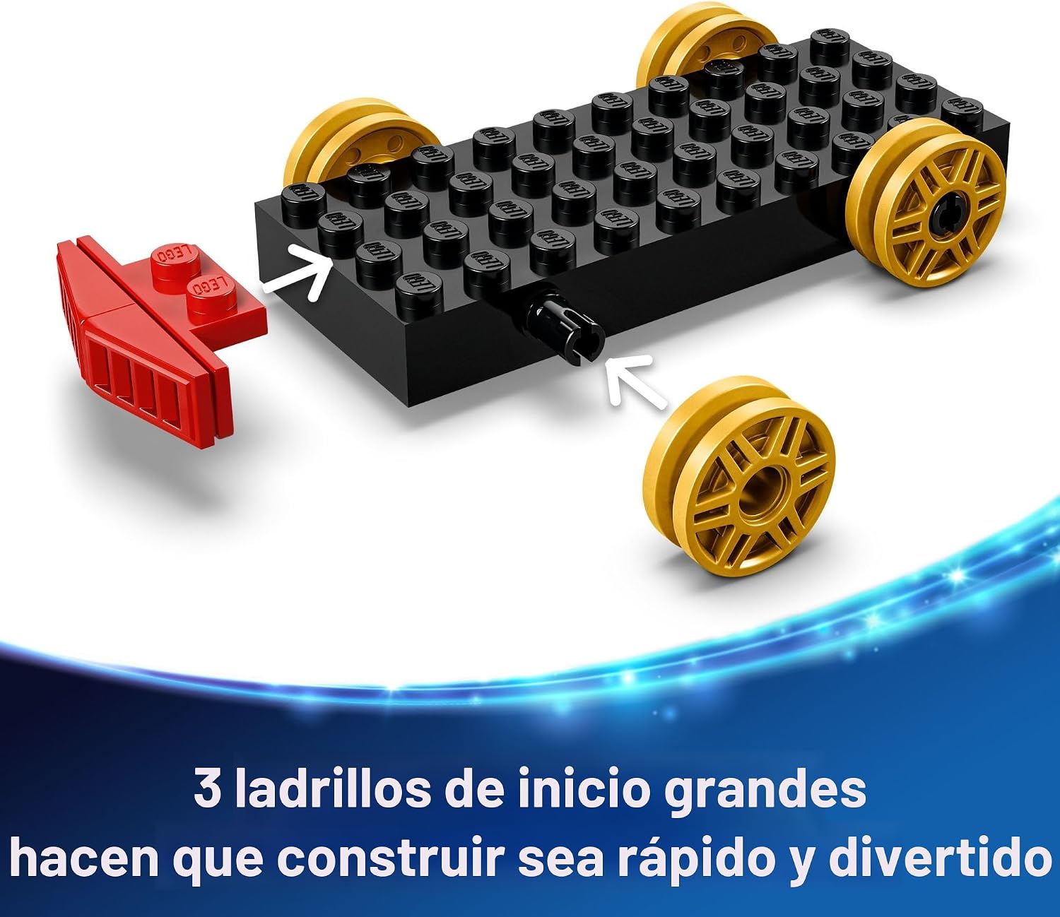 SET DE CONSTRUCCIÓN LEGO DISNEY TOY STORY CELEBRATION TRAIN Y RC CAR 206 PIEZAS - 3
