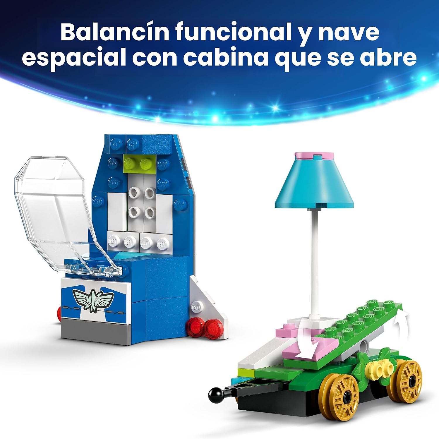 SET DE CONSTRUCCIÓN LEGO DISNEY TOY STORY CELEBRATION TRAIN Y RC CAR 206 PIEZAS - 5