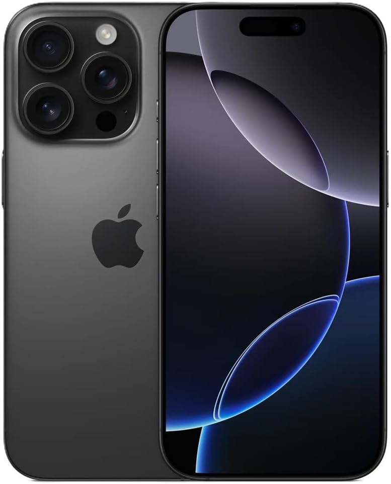 SMARTPHONE APPLE IPHONE 16 PRO MAX 256GB TITANIO NEGRO DESBLOQUEADO - 1