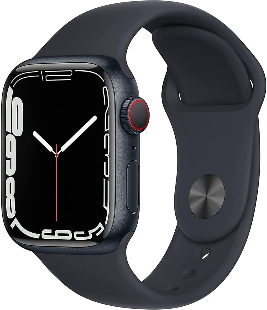APPLE WATCH SERIES 7 GPS + CELLULAR 45MM ALUMINIO MIDNIGHT CON SPORT BAND REGULAR REACONDICIONADO