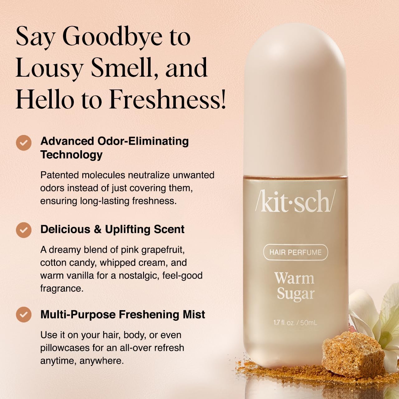 PERFUME CORPORAL KITSCH HAIR PERFUME WARM SUGAR 50ML - 2