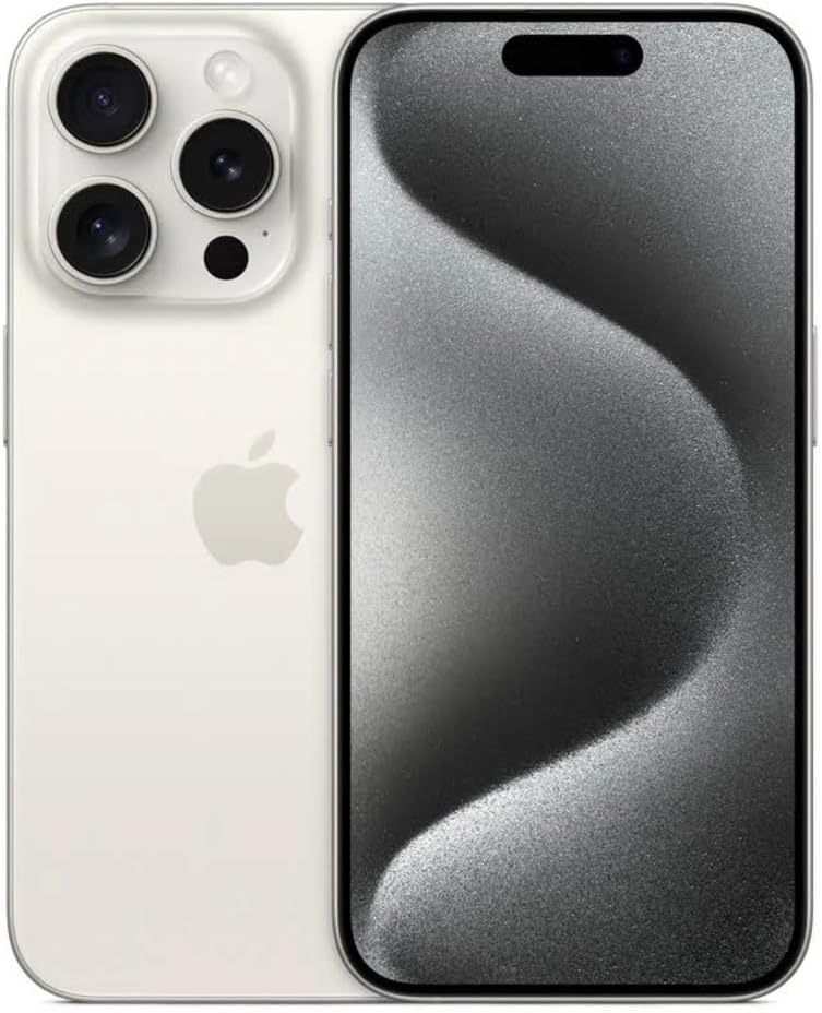 SMARTPHONE APPLE IPHONE 15 PRO MAX 256GB WHITE TITANIUM DESBLOQUEADO - 1
