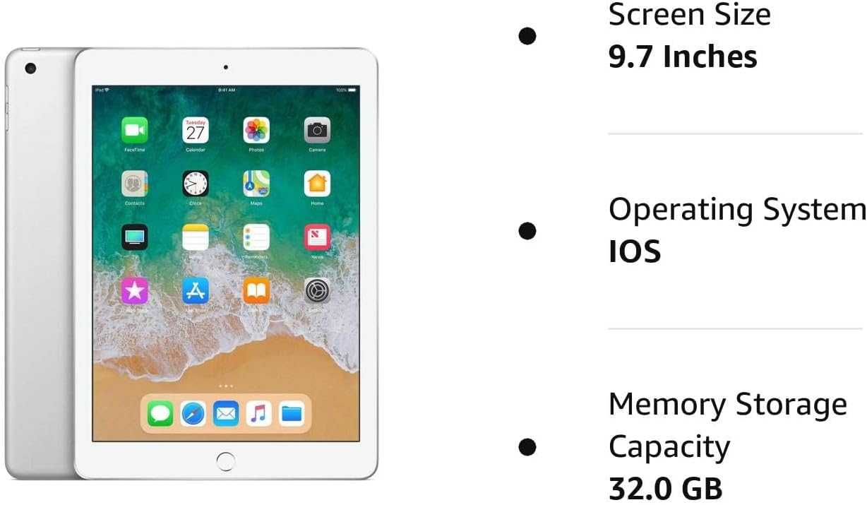 IPAD 9.7 PULGADAS APPLE EARLY 2018 32GB WI-FI PLATA REACONDICIONADO - 3