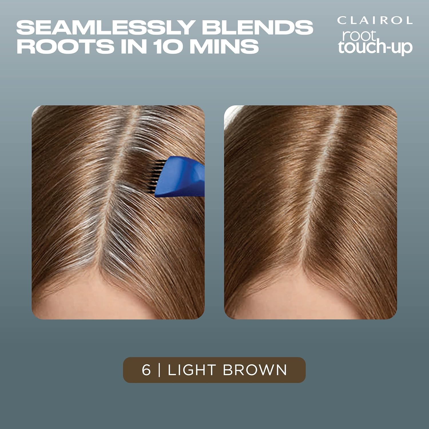 TINTURA PERMANENTE CLAIROL ROOT TOUCH UP CASTAÑO CLARO PACK DE 2 - 3