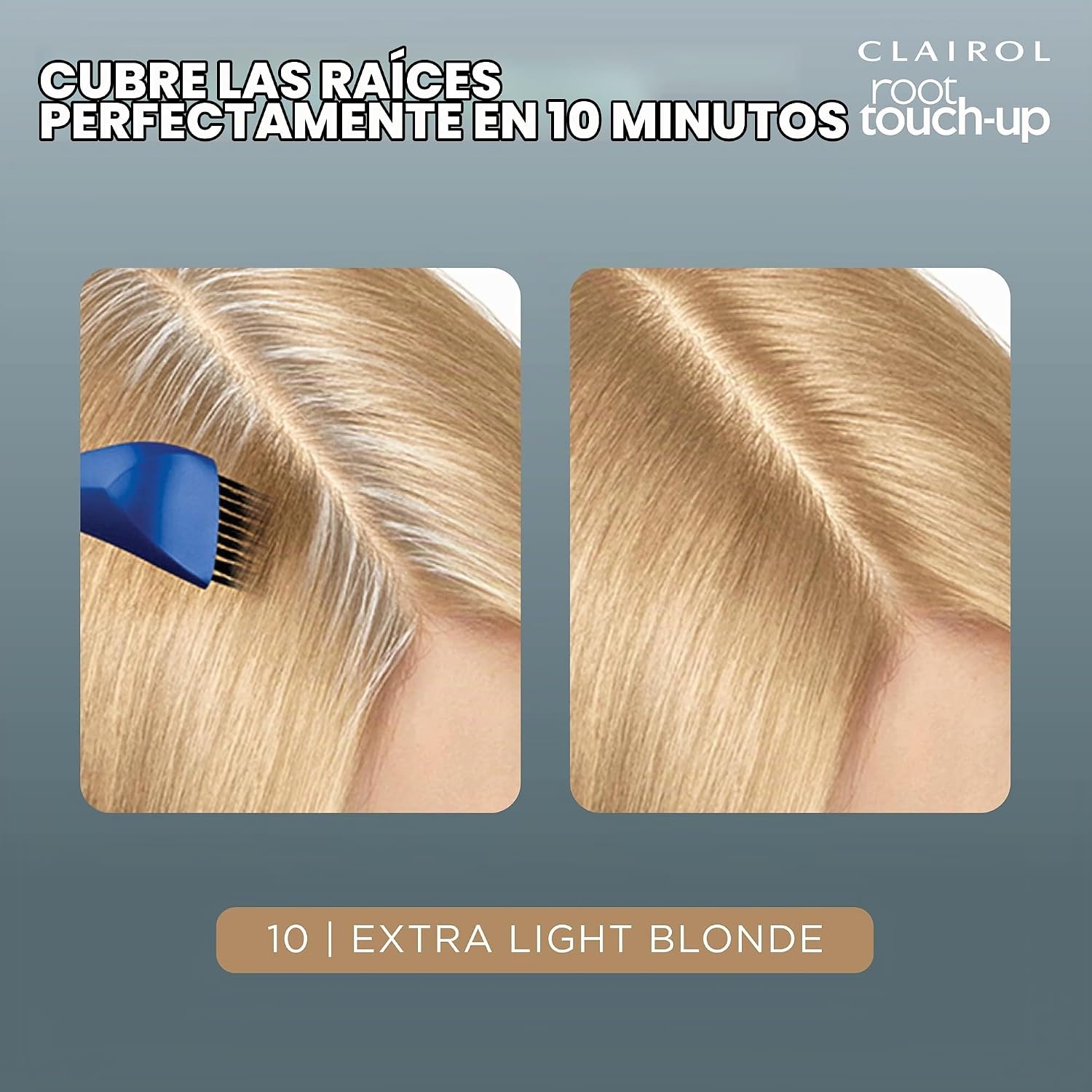 TINTURA PERMANENTE CLAIROL ROOT TOUCH UP 10 RUBIO EXTRA CLARO - 4