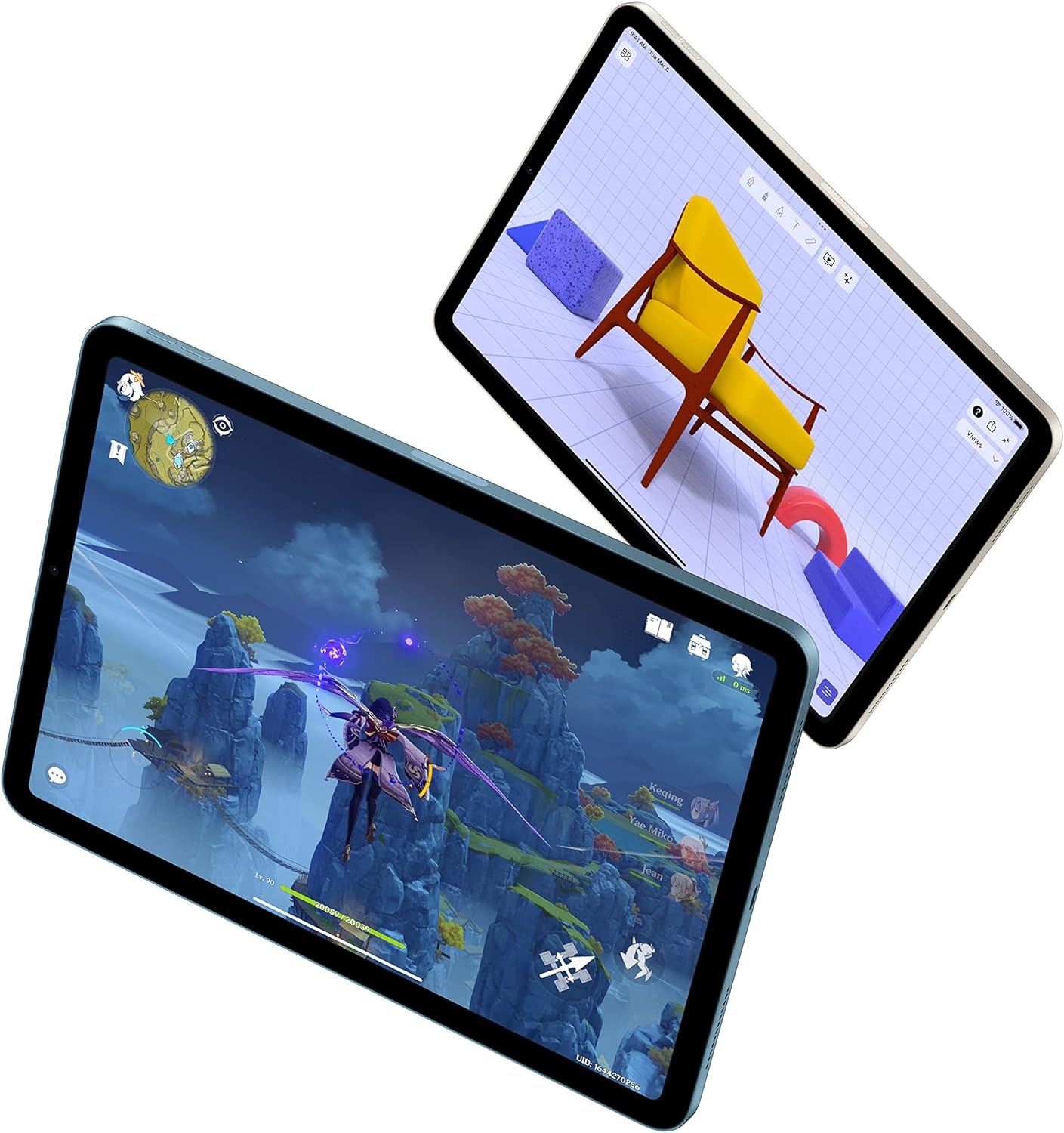 IPAD AIR 10.9 PULGADAS WI-FI + CELLULAR 256GB AZUL 5TA GENERACIÓN REACONDICIONADO - 3