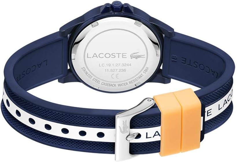 RELOJ LACOSTE RIDER UNISEX CUARZO CORREA SILICONA ROJO - 3