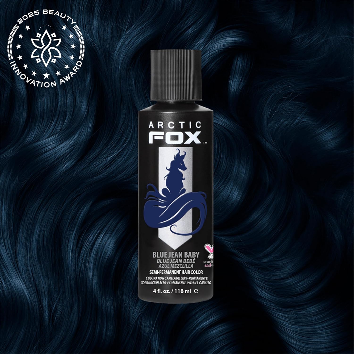 TINTURA SEMIPERMANENTE ARCTIC FOX BLUE JEAN BABY AZUL OSCURO 2 X 4 OZ - 2