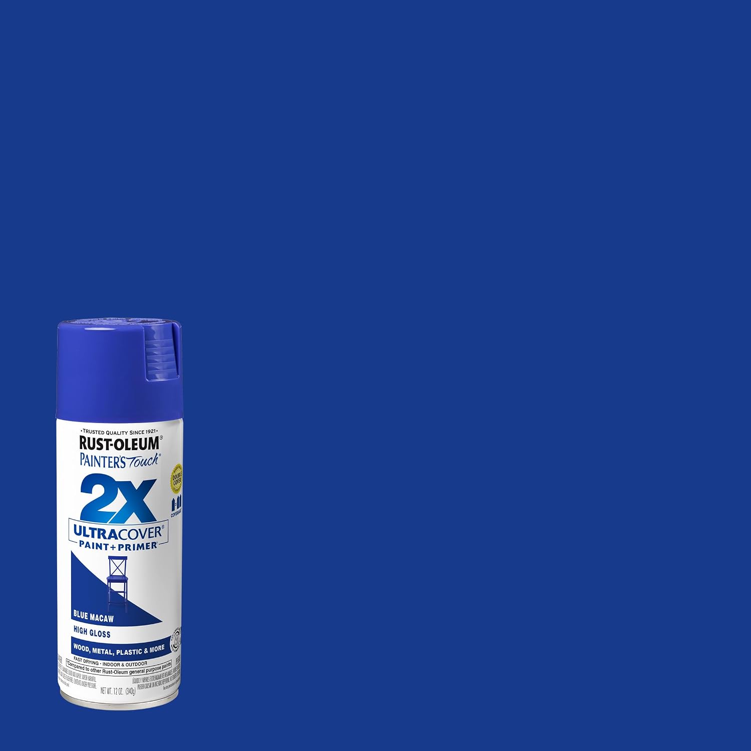 PINTURA EN SPRAY RUST-OLEUM PAINTER'S TOUCH 2X ULTRA COVER 12 OZ AZUL MACAW BRILLO PACK 6 - 2