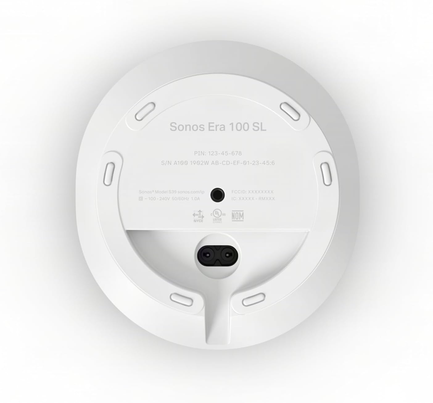 PARLANTE SONOS ERA 100 SL BLANCO - 4