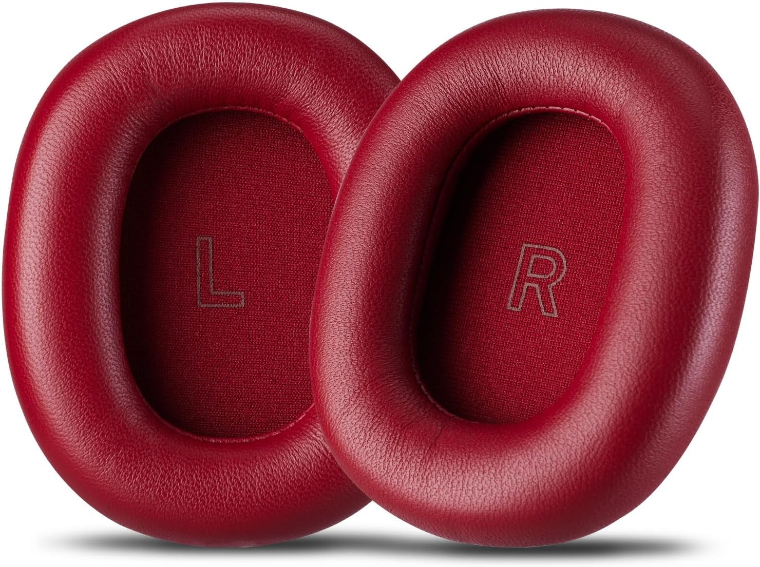 ALMOHADILLAS DE REPUESTO PARA AUDÍFONOS BANG Y OLUFSEN BEOPLAY H95 CUERO ROJO LUNAR - 1