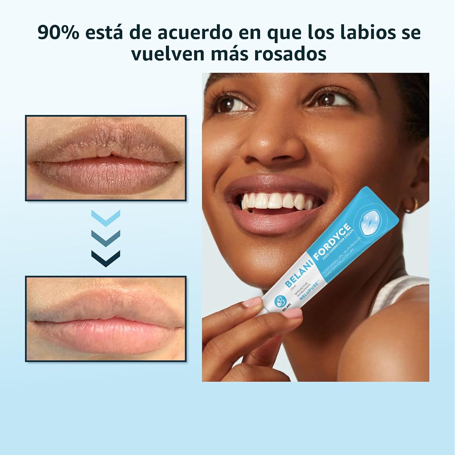 CREMA PARA LABIOS HVSUN BELANI FORDYCE 0.7 OZ - 3