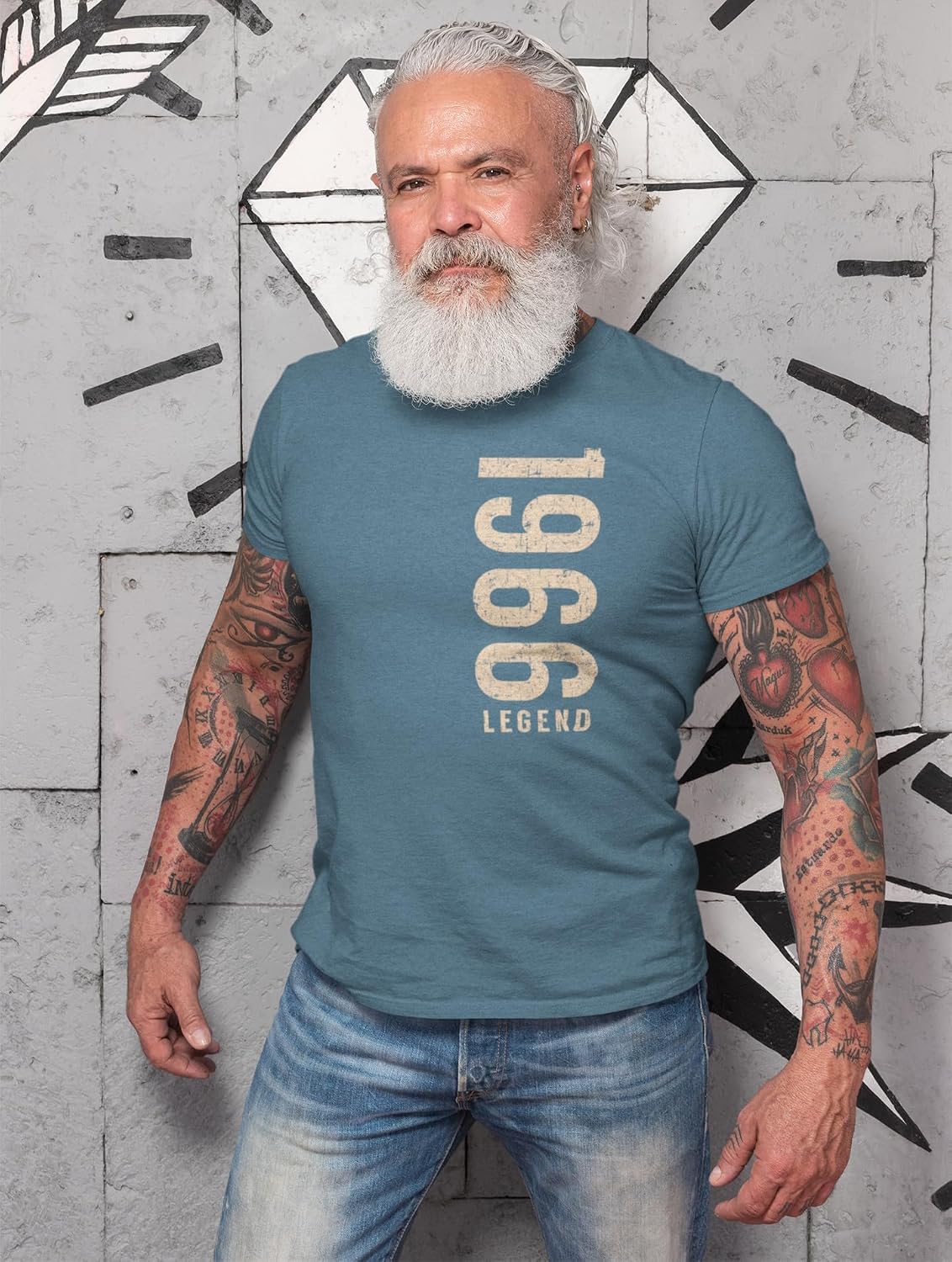 CAMISETA HOMBRE TEESTOCK VINTAGE MILESTONE YEAR - 2