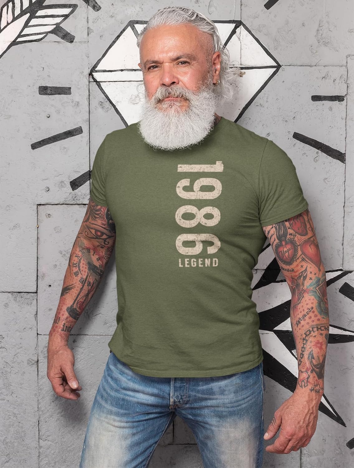 CAMISETA HOMBRE TEESTOCK VINTAGE MILESTONE YEAR - 2