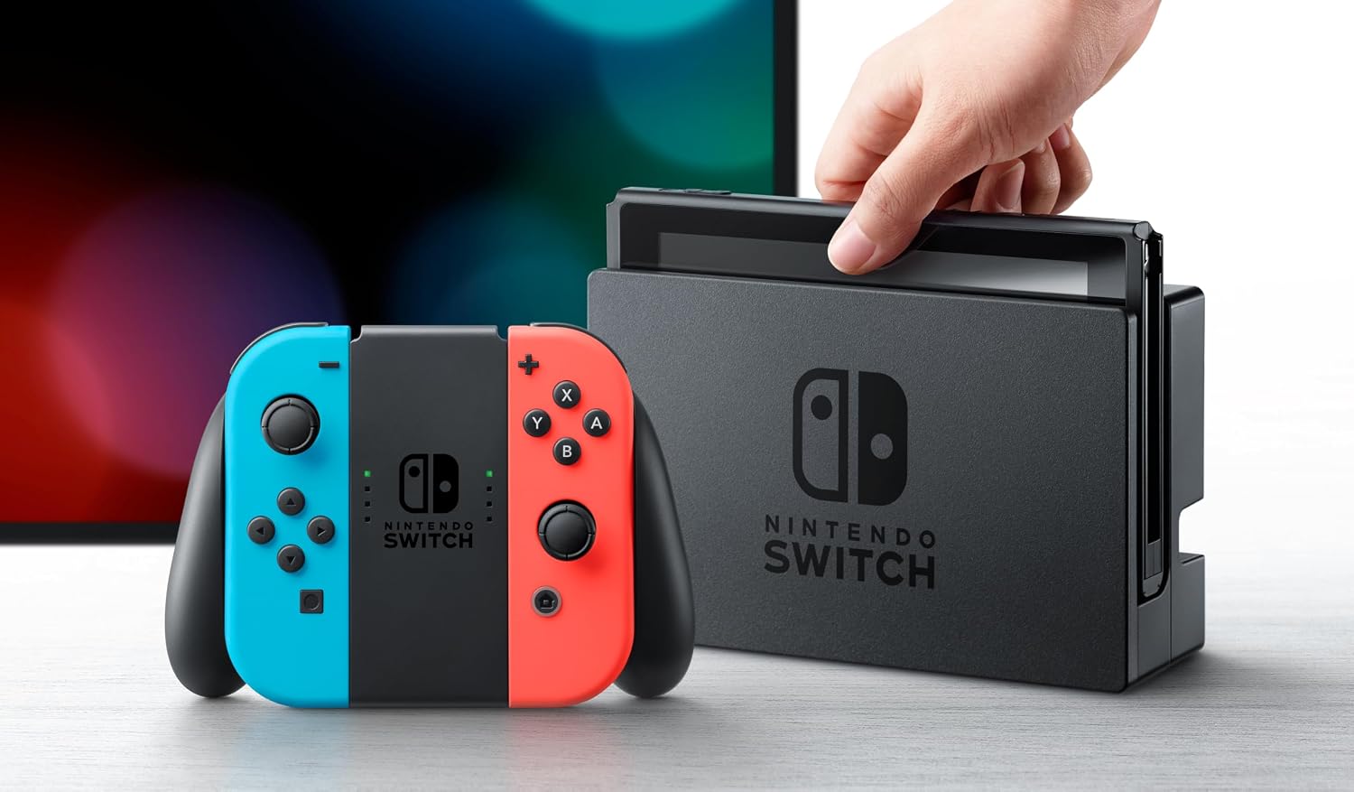 CONSOLA NINTENDO SWITCH PORTÁTIL 6.2' 32GB AZUL GRIS ROJO - 3