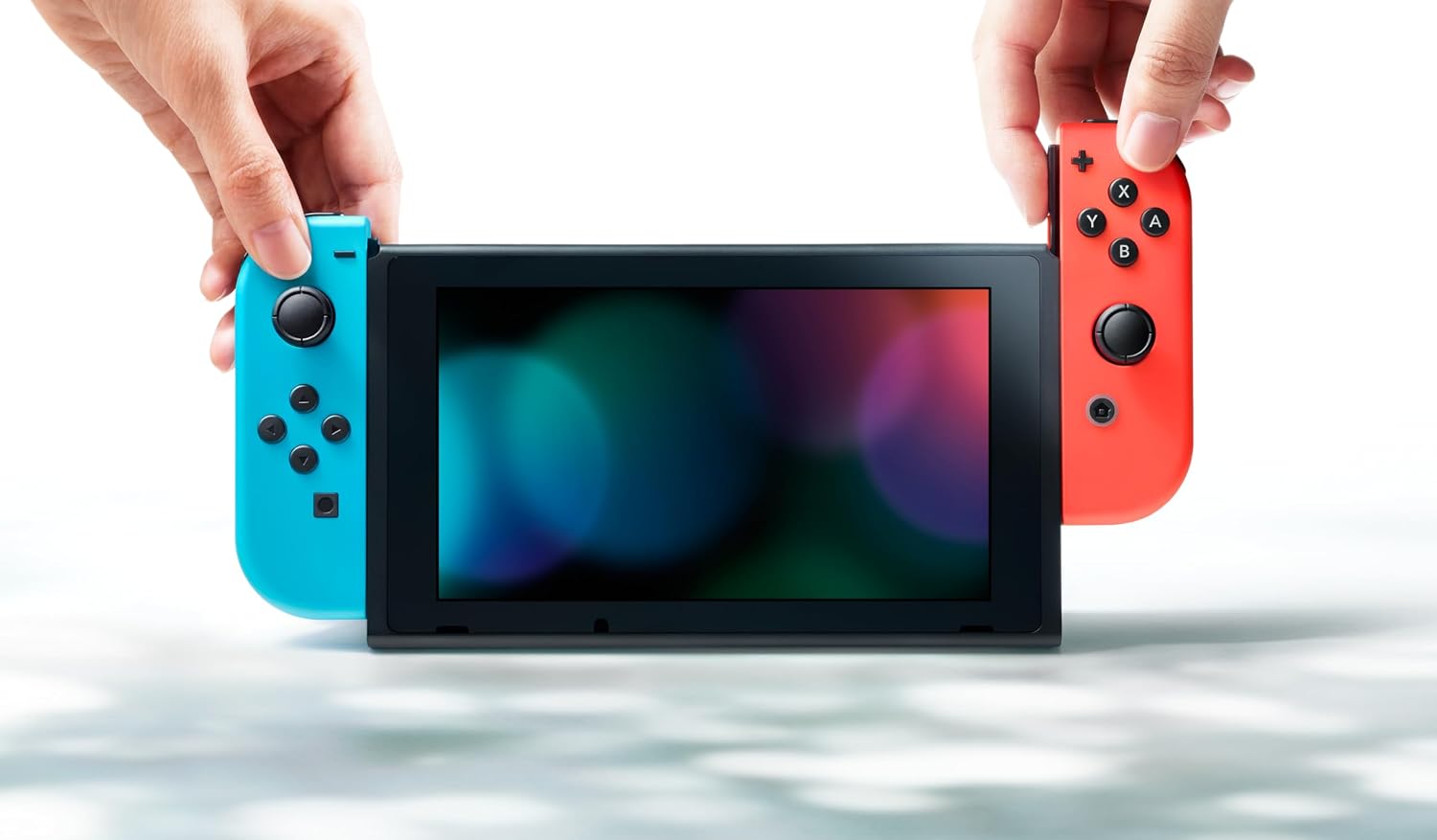 CONSOLA NINTENDO SWITCH PORTÁTIL 6.2' 32GB AZUL GRIS ROJO - 4