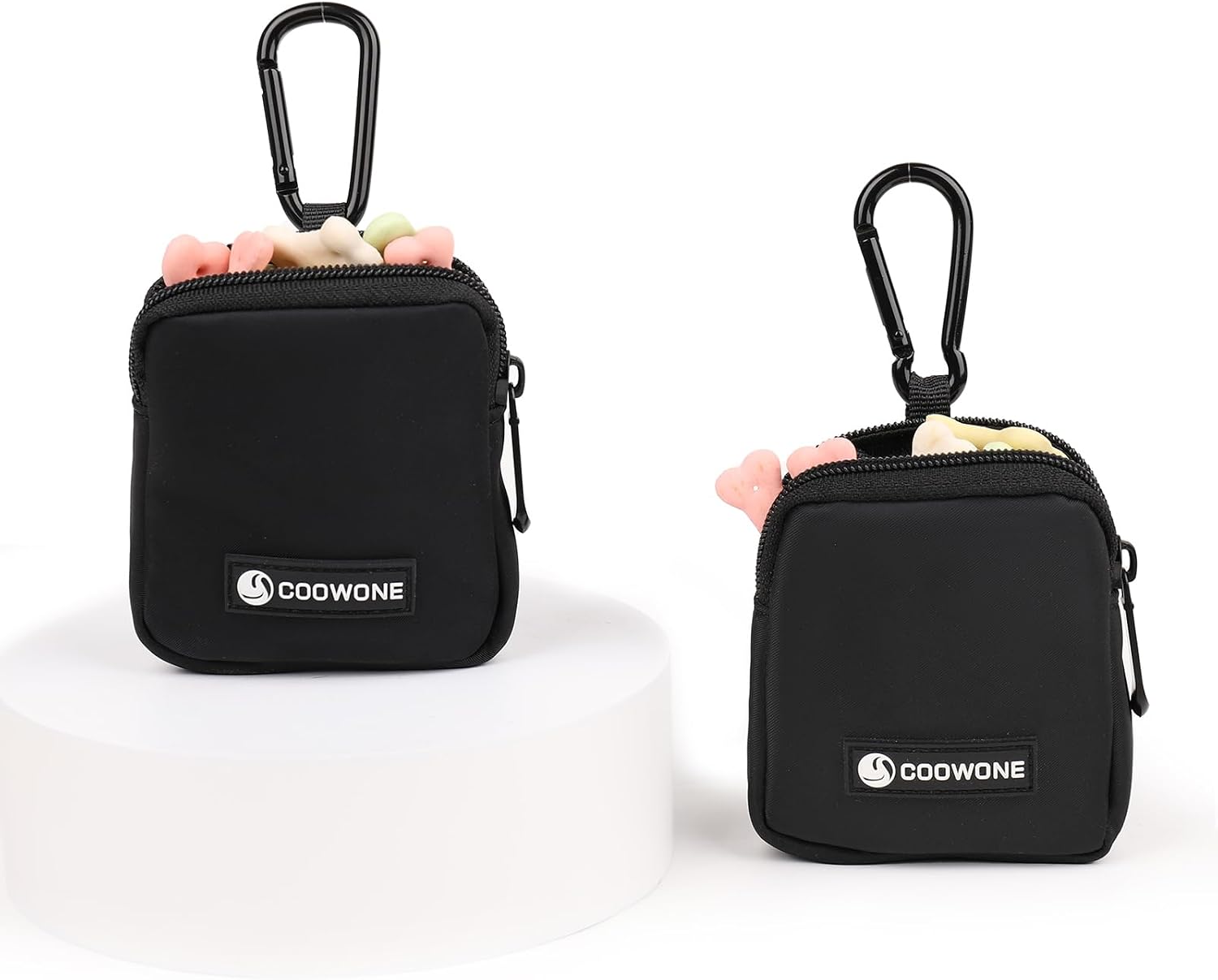 BOLSA PARA GOLOSINAS PARA PERROS COOWONE IMPERMEABLE 3.54X3.35 PULGADAS - 1