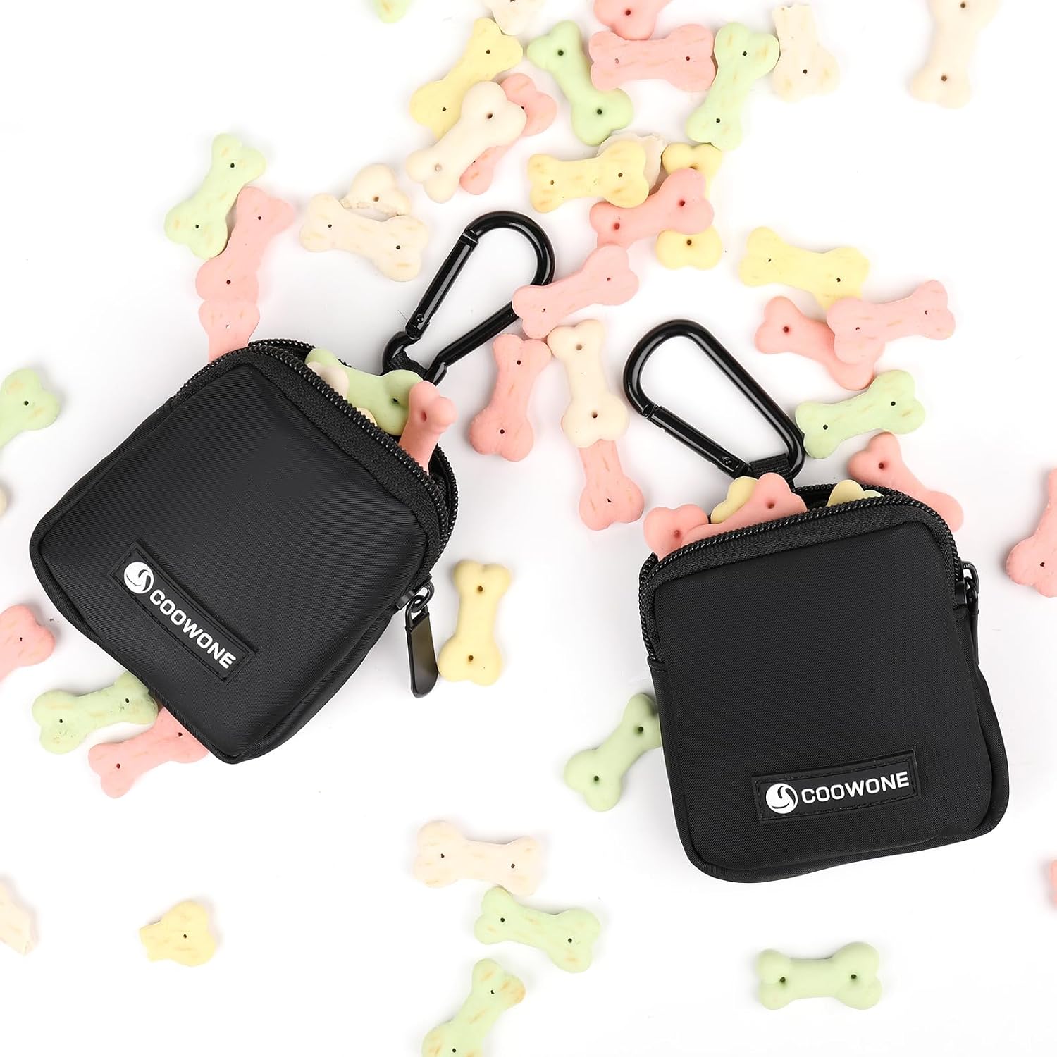 BOLSA PARA GOLOSINAS PARA PERROS COOWONE IMPERMEABLE 3.54X3.35 PULGADAS - 3