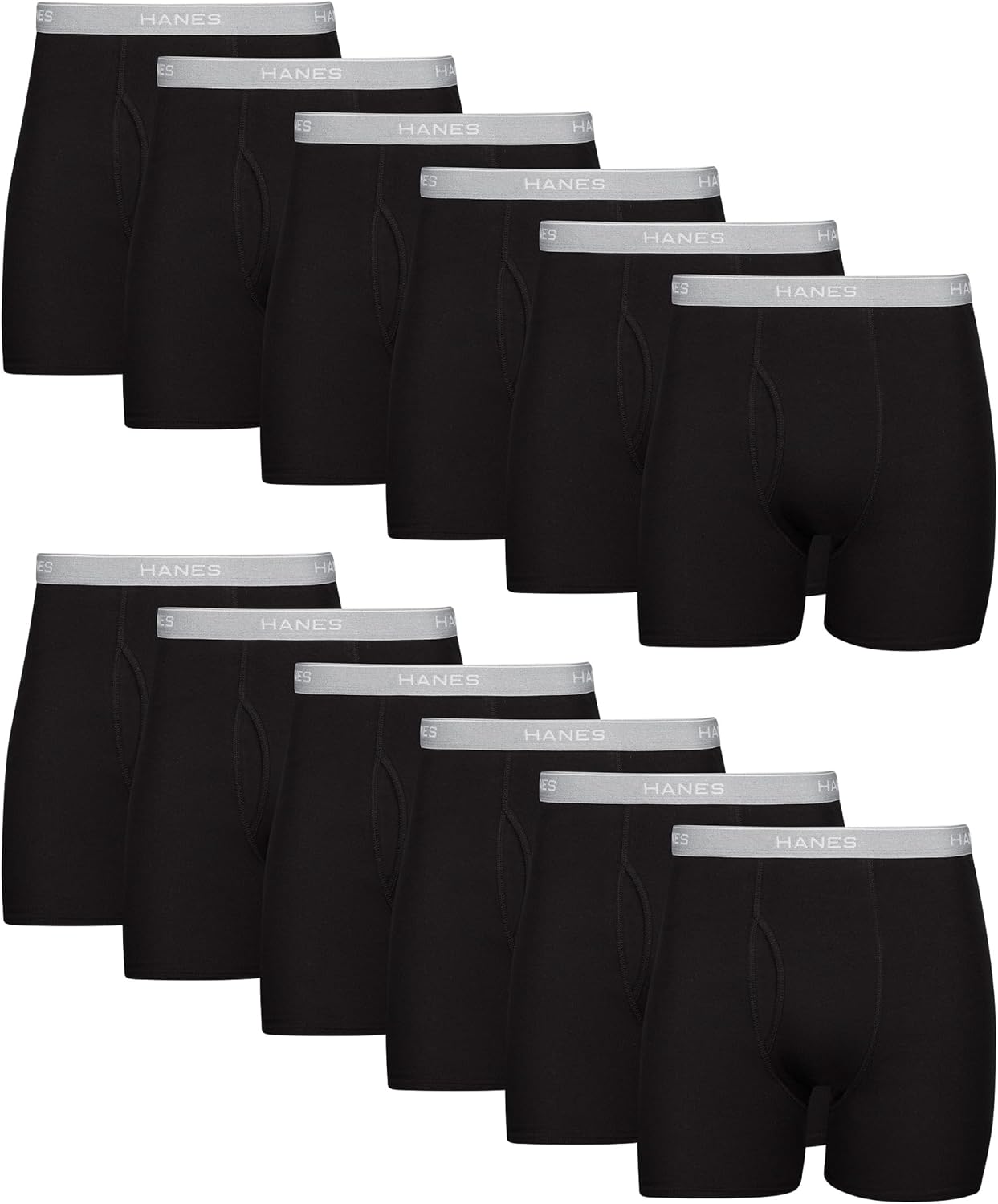 BOXER HANES PARA HOMBRE PACK ALGODÓN TRANSPIRABLE - 1
