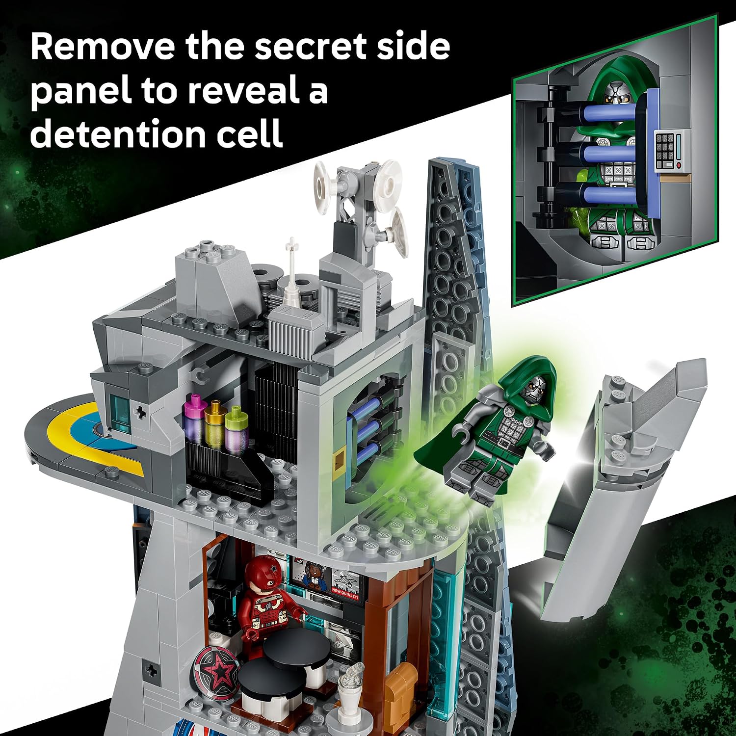 BLOQUES DE CONSTRUCCIÓN LEGO MARVEL AVENGERS TORRE NUEVA DE LOS AVENGERS DOOMSDAY 76352 - 3