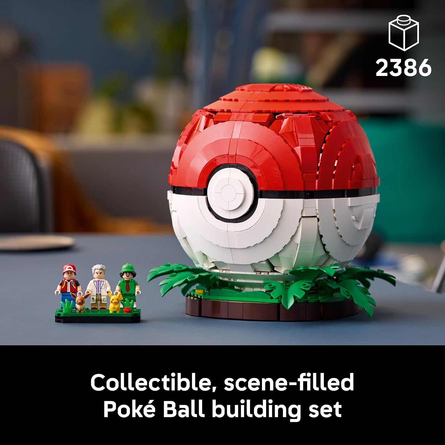 BLOQUES DE CONSTRUCCIÓN LEGO POKÉMON ICONIC TRAINER MOMENTS POKÉ BALL 72154 - 2