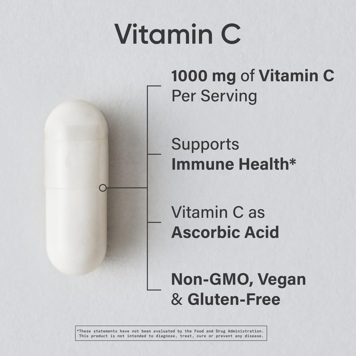 VITAMINA C SPORTS RESEARCH HIGH POTENCY 1000MG 240 CÁPSULAS VEGETALES - 2