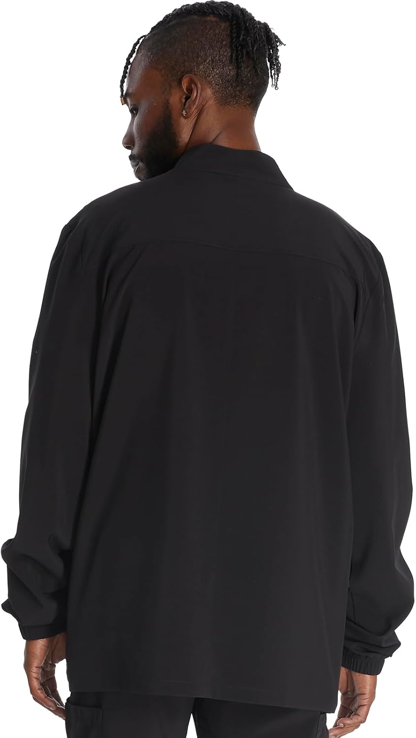 CHAQUETA PARA HOMBRE DICKIES DK342 CON CREMALLERA Y 3 BOLSILLOS NEGRA - 2